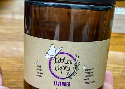 Kate's Legacy Lavender Candle 5